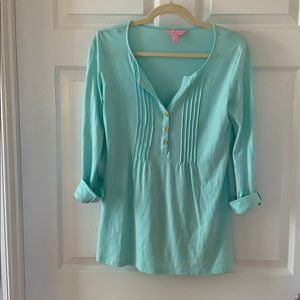 Lilly Pulitzer mint top, size small
